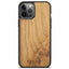 iPhone 12 Pro Max Venice Lettering Wood Phone Case