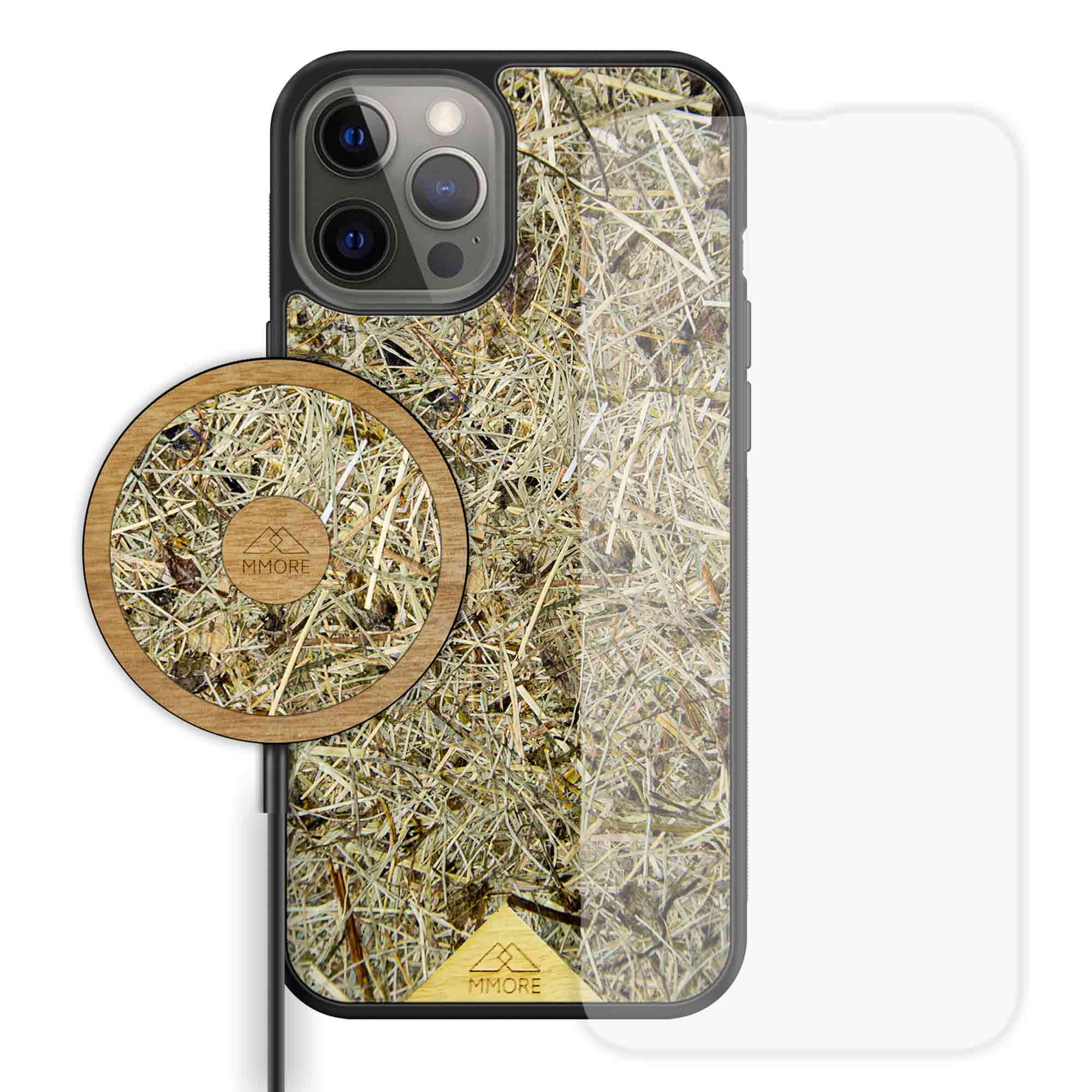 Alpine Hay BUNDLE Phone Case + Screen Protector + Alpine Hay Wireless Charger Main image