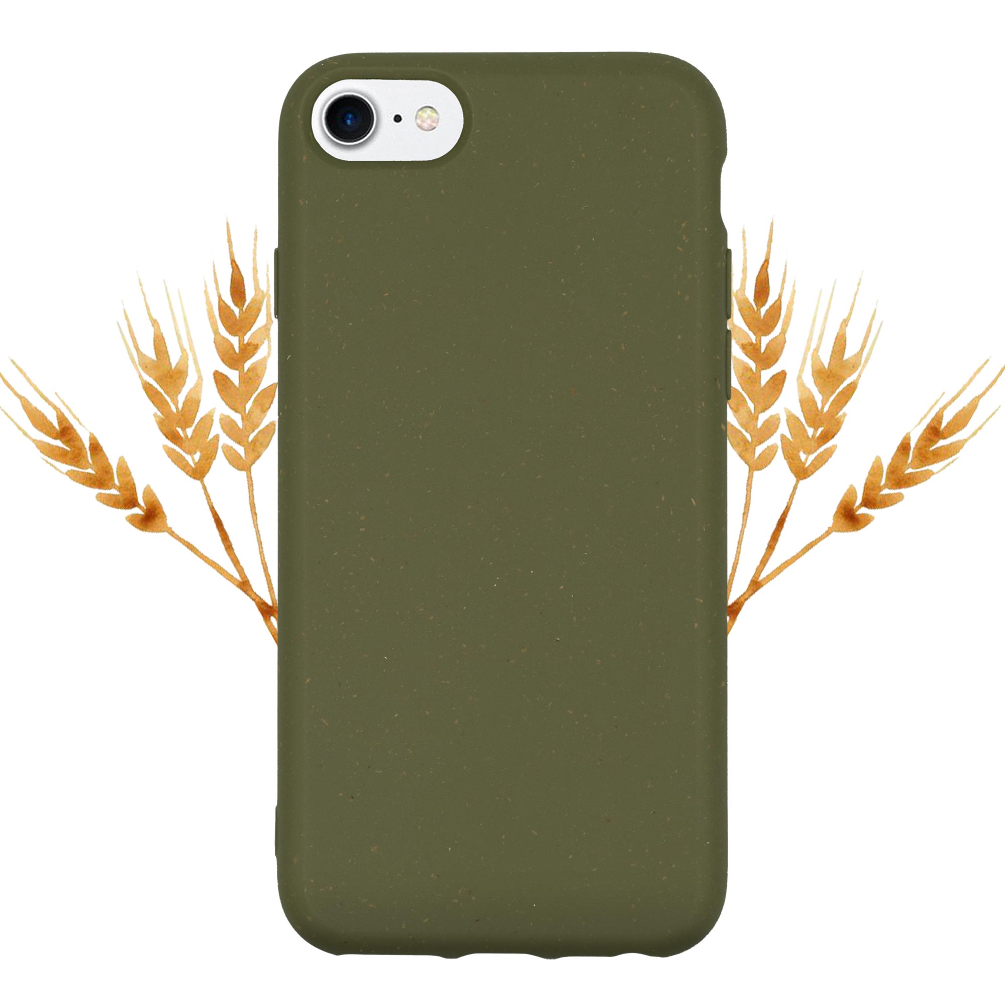 Biodegradable phone case - Olive green Main image