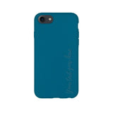 Biodegradable Personalized Phone Case - Deep Sea Blue