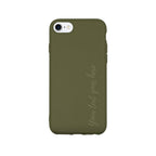 Biodegradable Personalized Phone Case - Olive Green