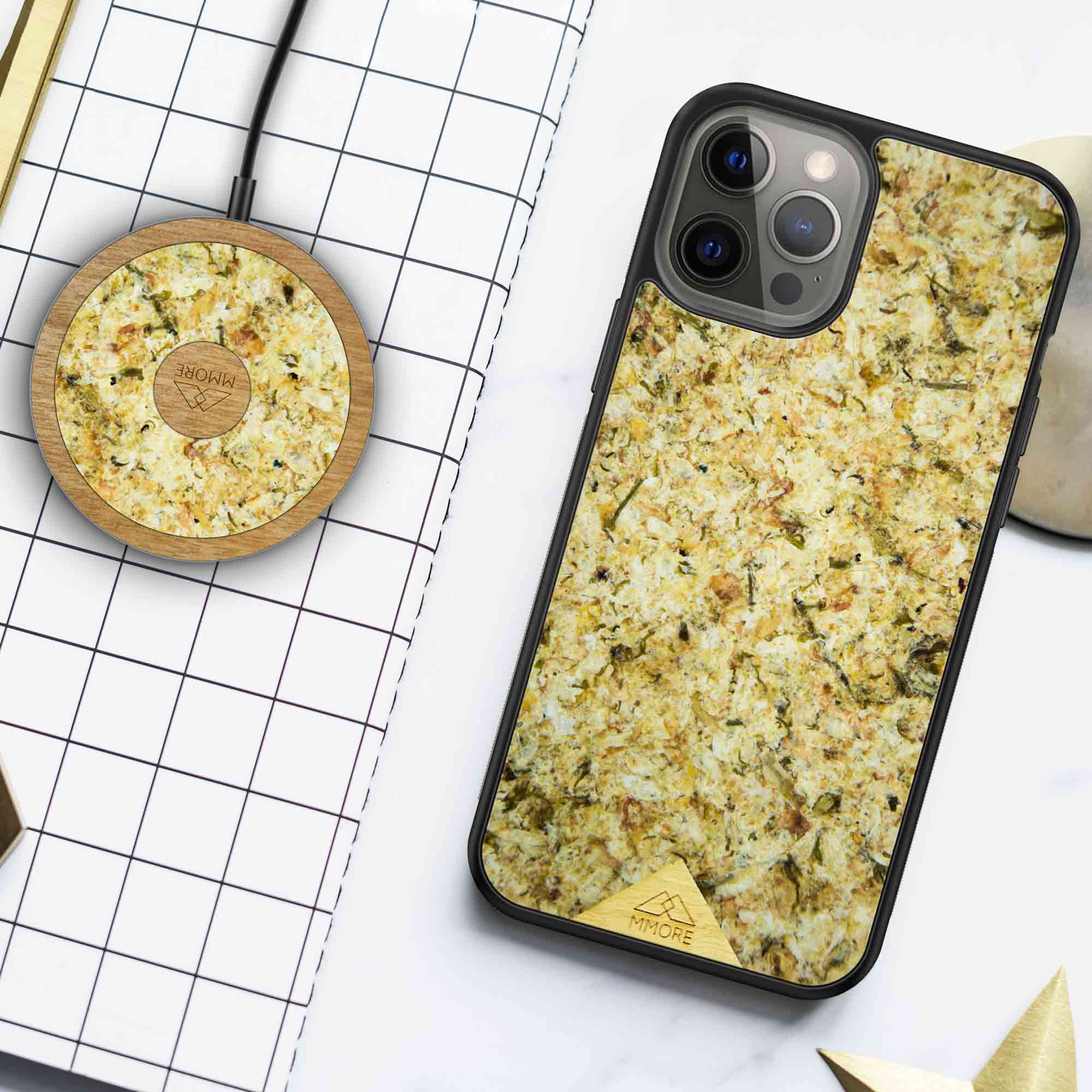Jasmine BUNDLE Phone Case+ Screen Protector + Jasmine Wireless Charger Secondary image