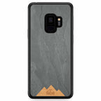 Huawei P30 Pro Black Frame Phone Case Mountain Stone