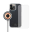 Recycled Ocean Plastic BUNDLE Transparent Phone Case + Screen Protector + Wireless Charger