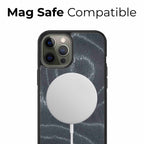 Wellenholz Handyhülle