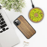 Wireless Charger with Organic and Wood Material
