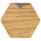 Single Wooden Coasters - Oak