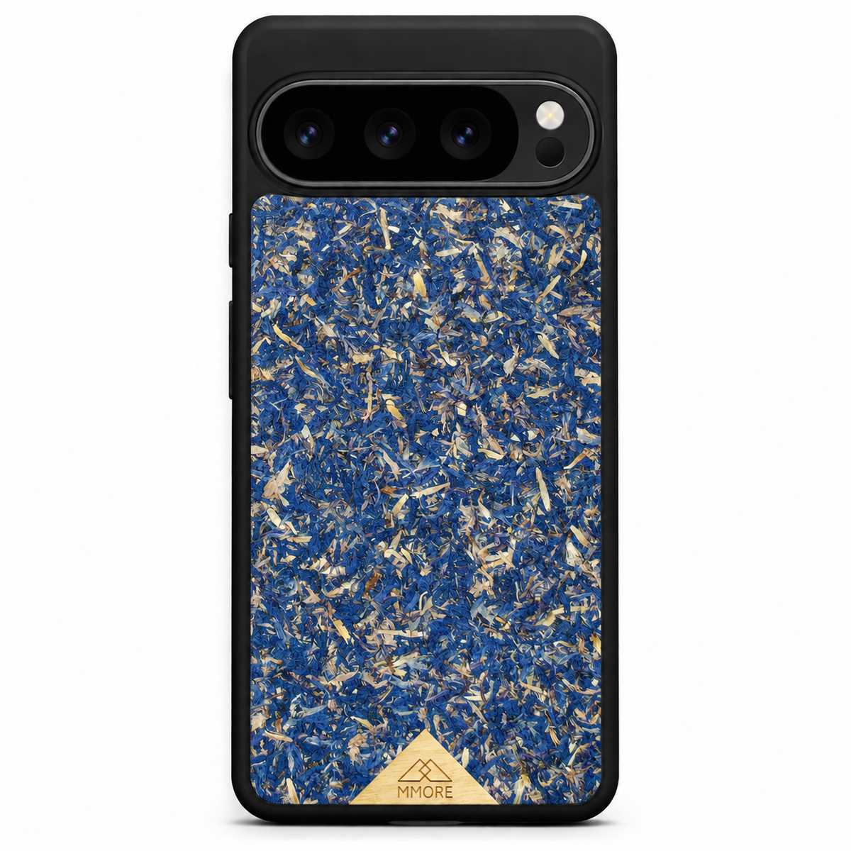 MMORE Blue Cornflower organic phone case for Google Pixel 10-pro