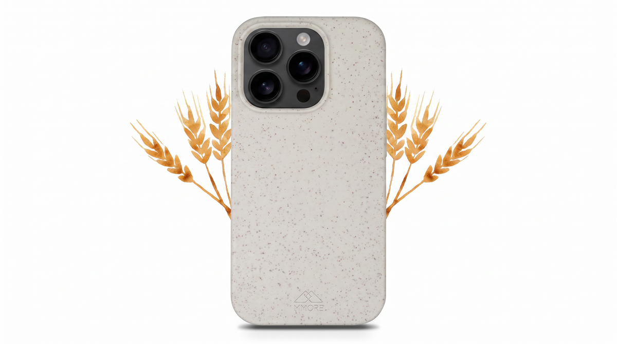 Biodegradable phone case - Natural White