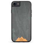 iPhone 11 Pro White frame phone case  Mountain Stone