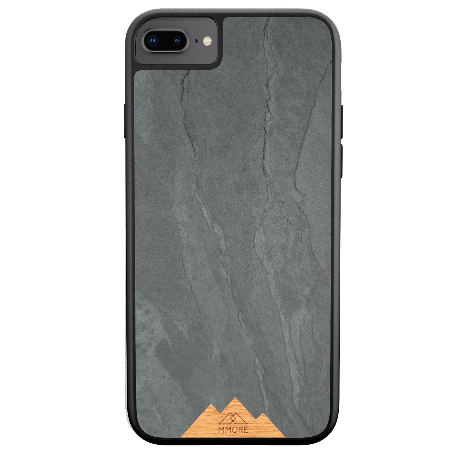 iPhone 11 black frame phone case  Mountain Stone
