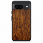 Sucupira wood phone case for Google Pixel 8a