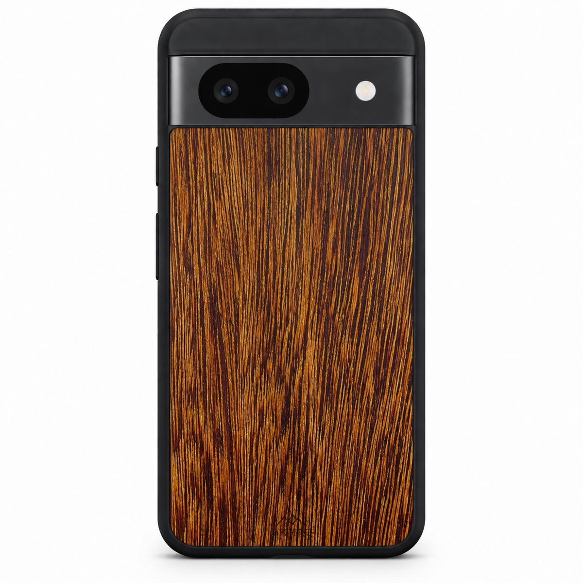 Sucupira wood phone case for Google Pixel 8a
