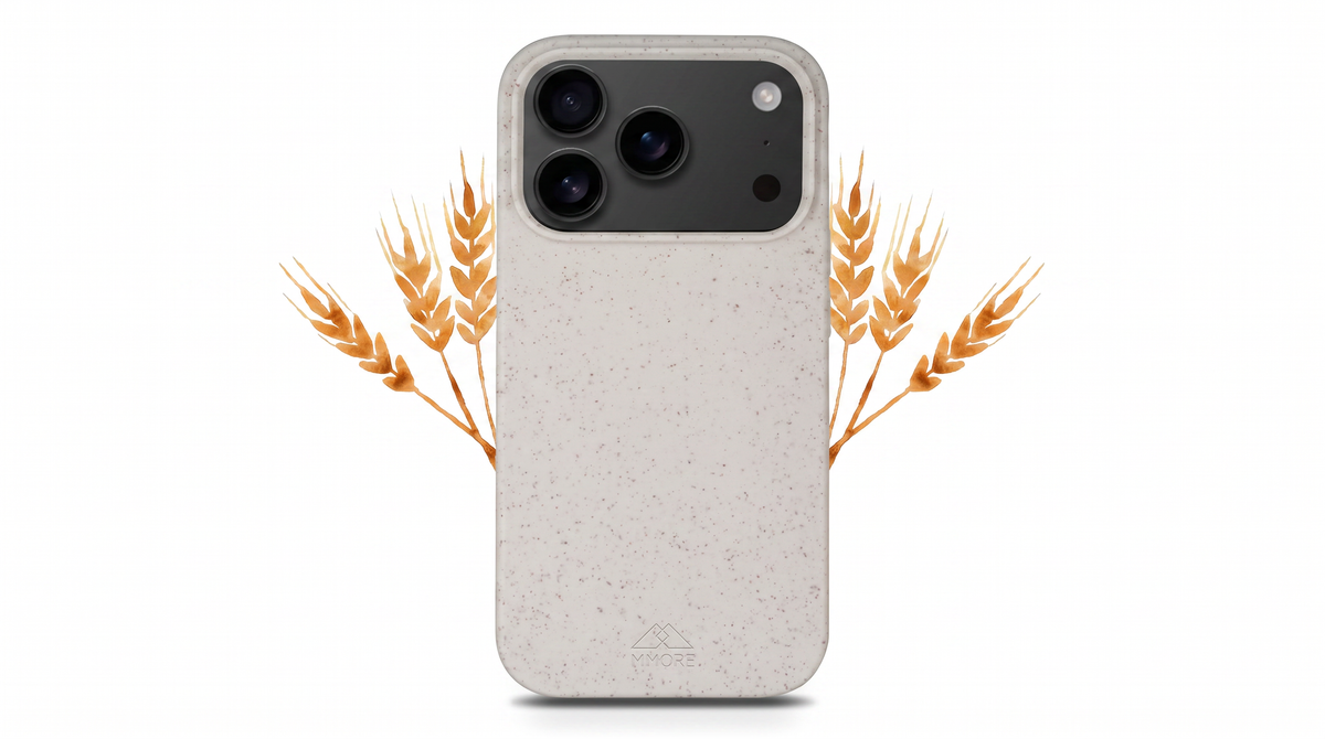 Biodegradable phone case - Natural White Main image