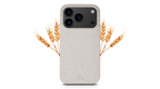 Biodegradable phone case - Natural White