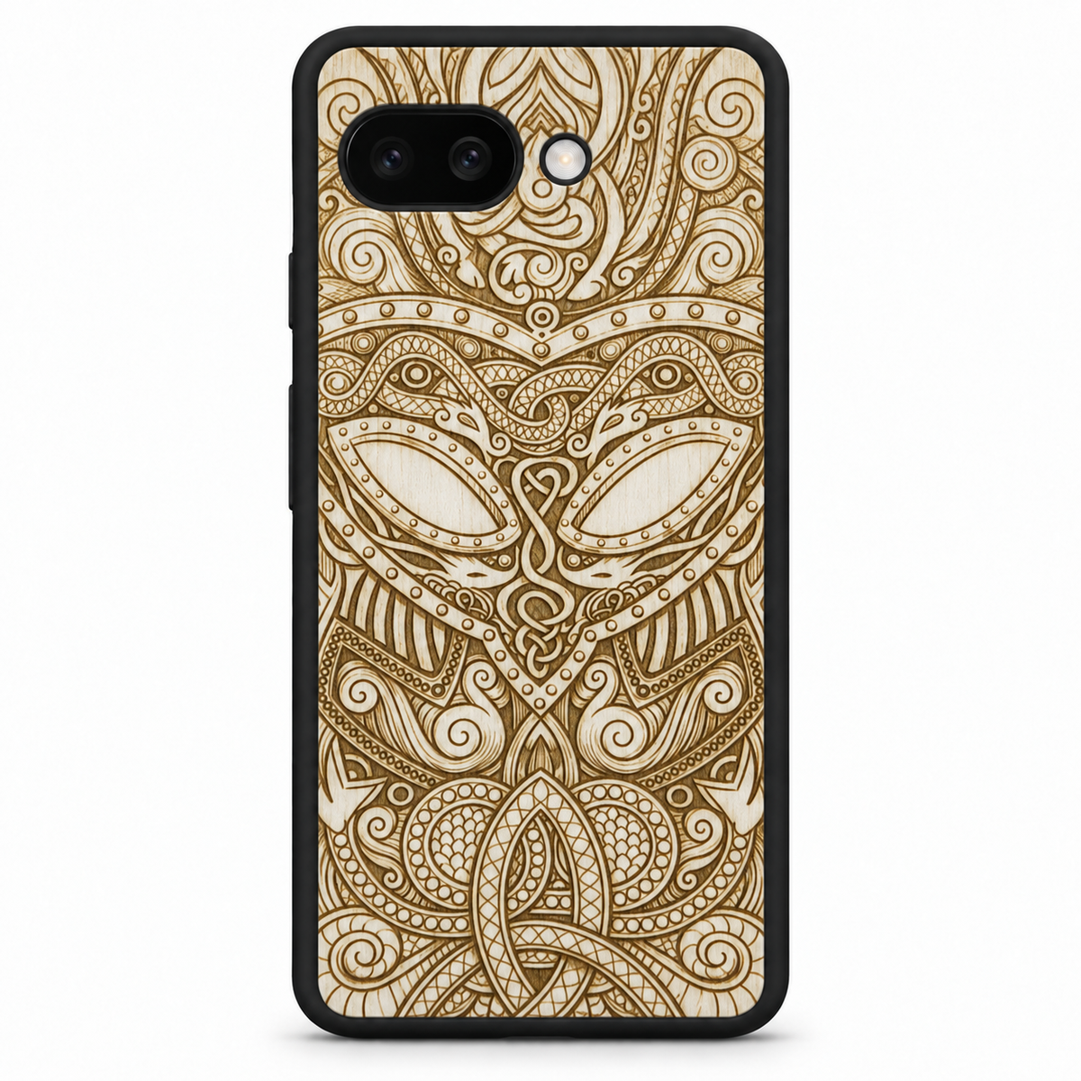 MMORE Viking wood phone case for Google Pixel 10a