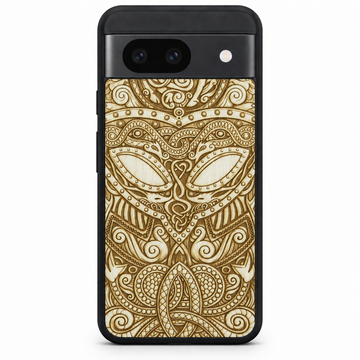MMORE Viking wood phone case for Google Pixel 8a