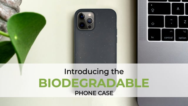 Biodegradable Personalized Phone Case - Red