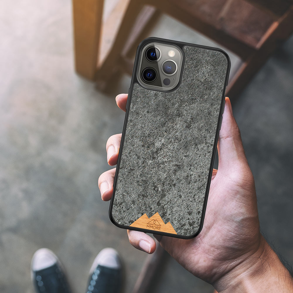 Mountain Stone Phone Case in Hands