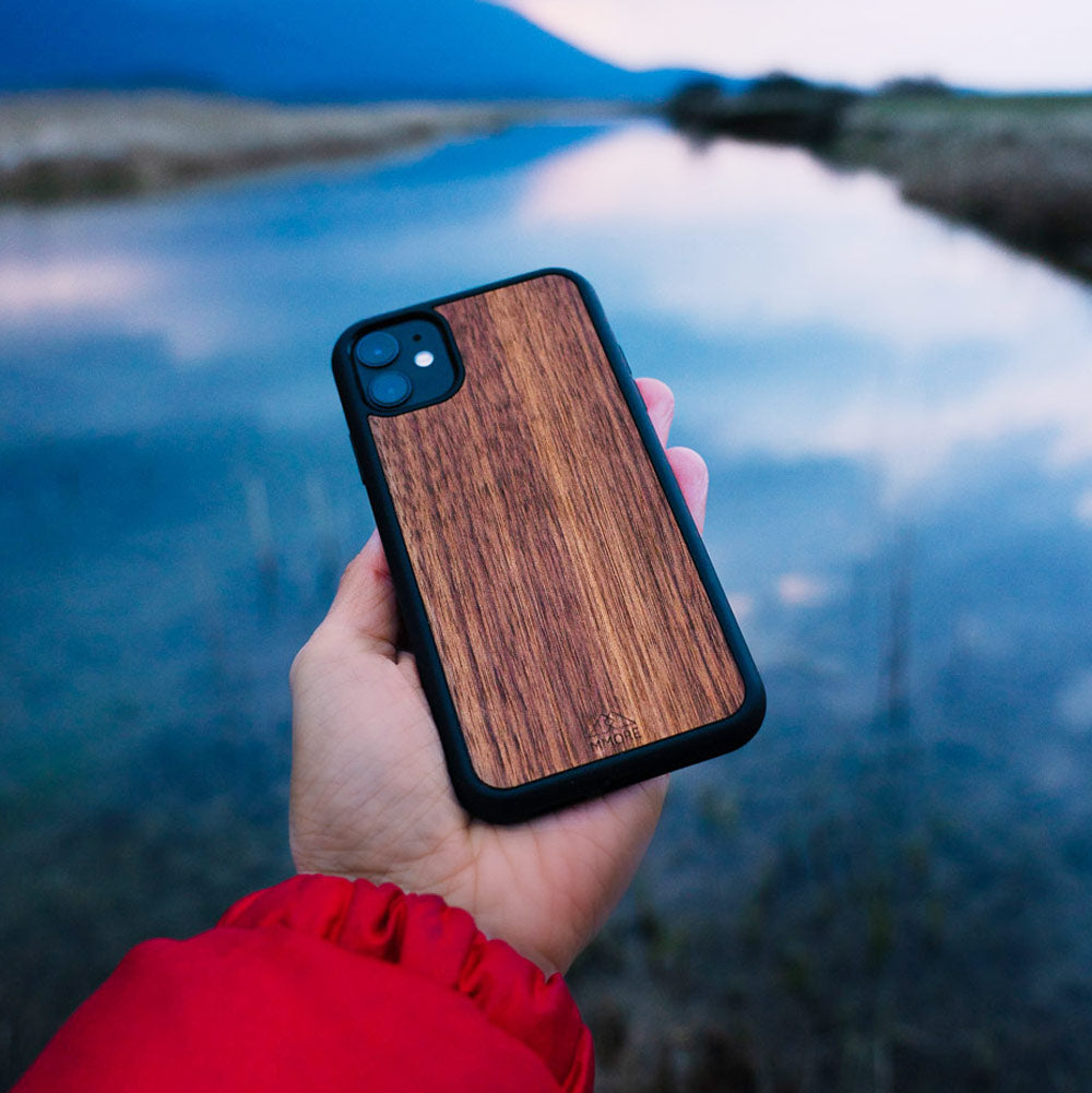 American Walnut Real Wooden Phone Case iPhone, Samsung, Huawei