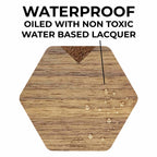 Single Wooden Coaster - American Walnut
