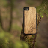 Venice Lettering Phone Case in the woods