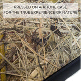 All Natural Pressed Alpine Hay Material Close Up