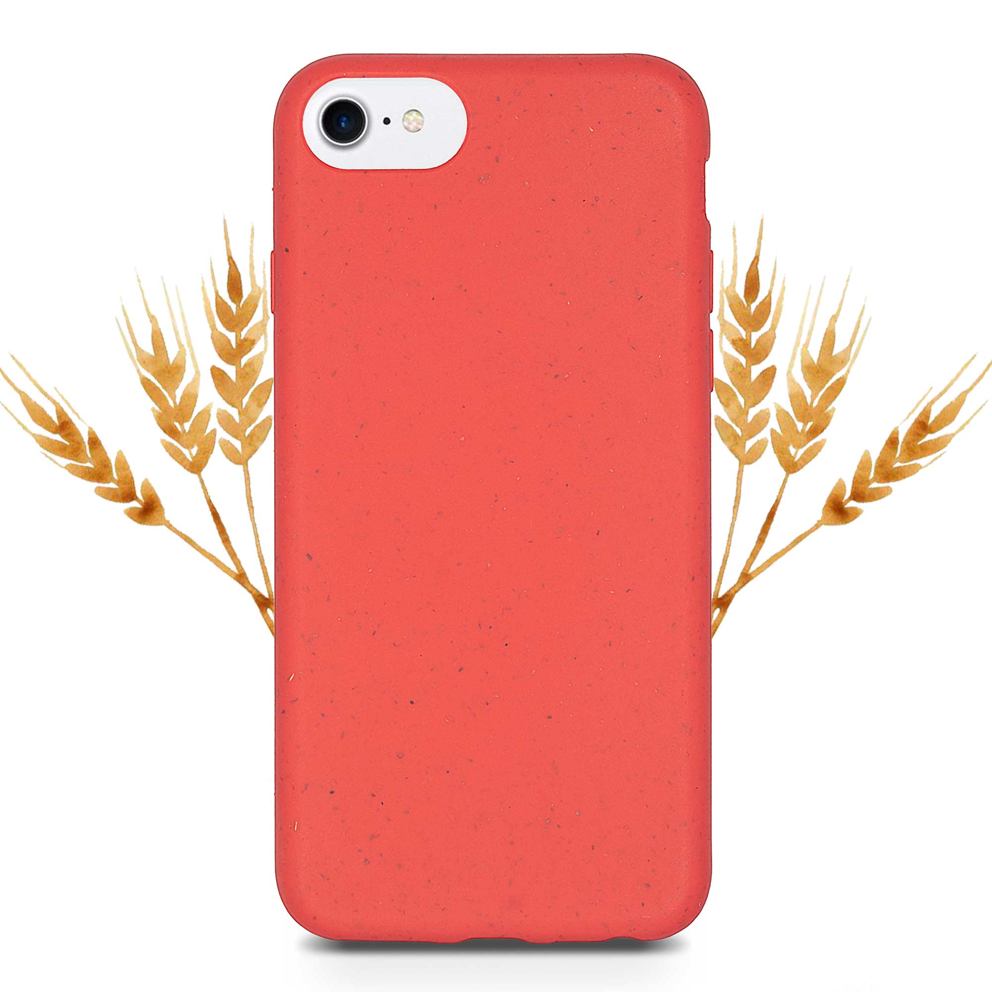 Fully compostable Biodegradable Red Phone Case Main image