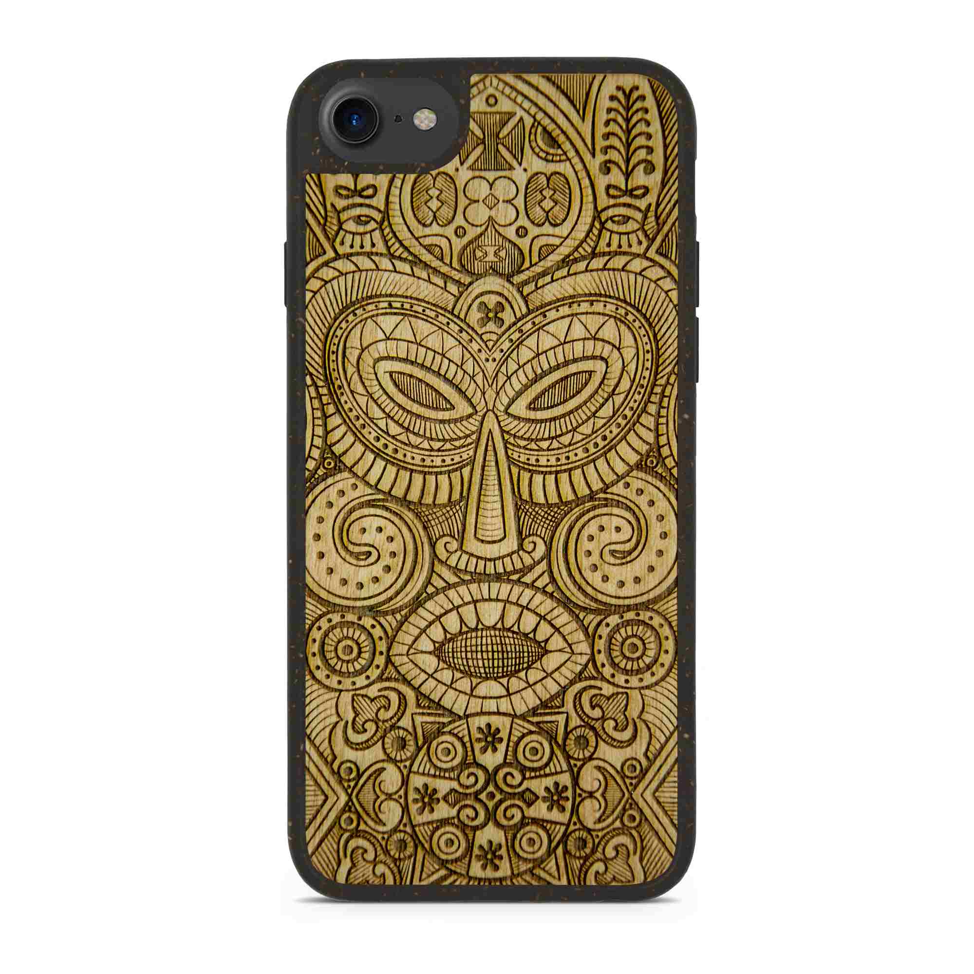 Tribal Mask Compostable iPhone 7 Phone Case