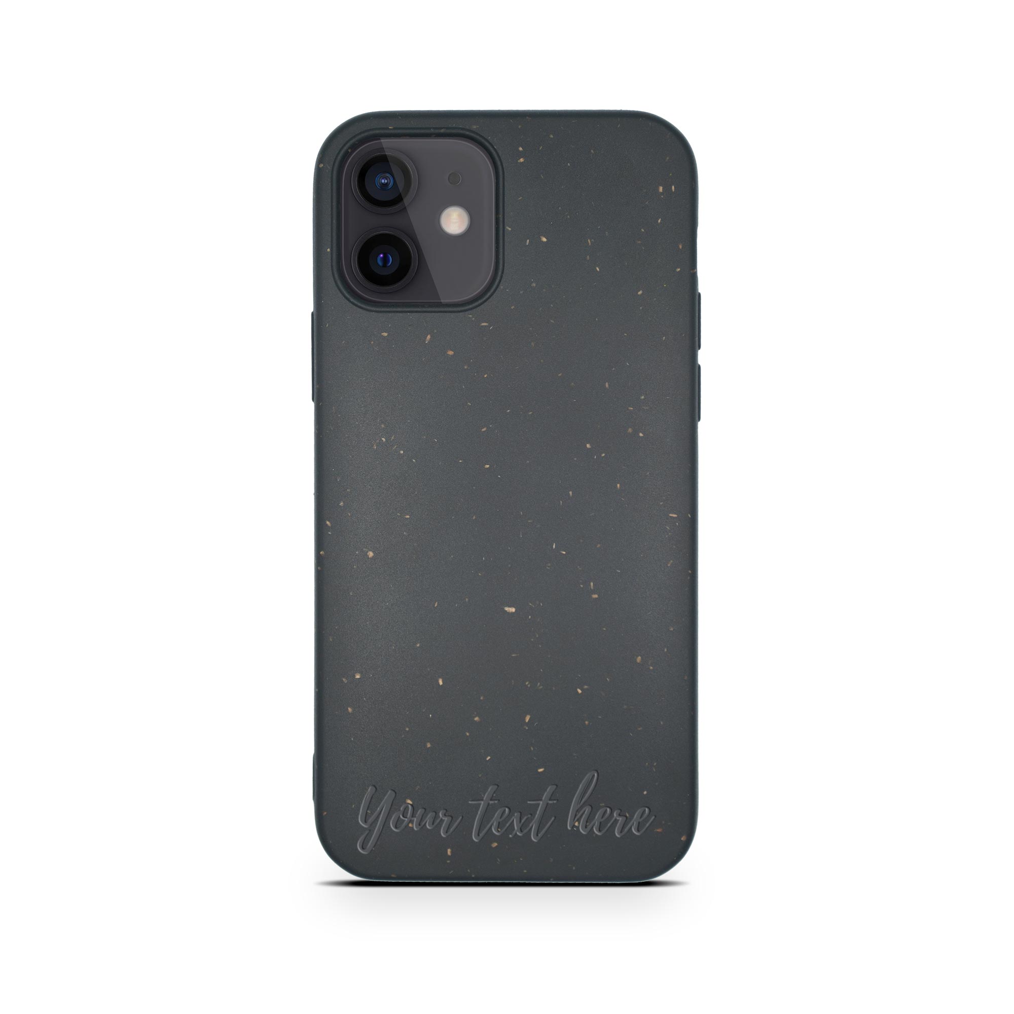 iPhone 12 Mini Personalized Horizontal Text Phone Case