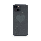 iPhone 13 Mini Personalized Text in Heart Phone Case