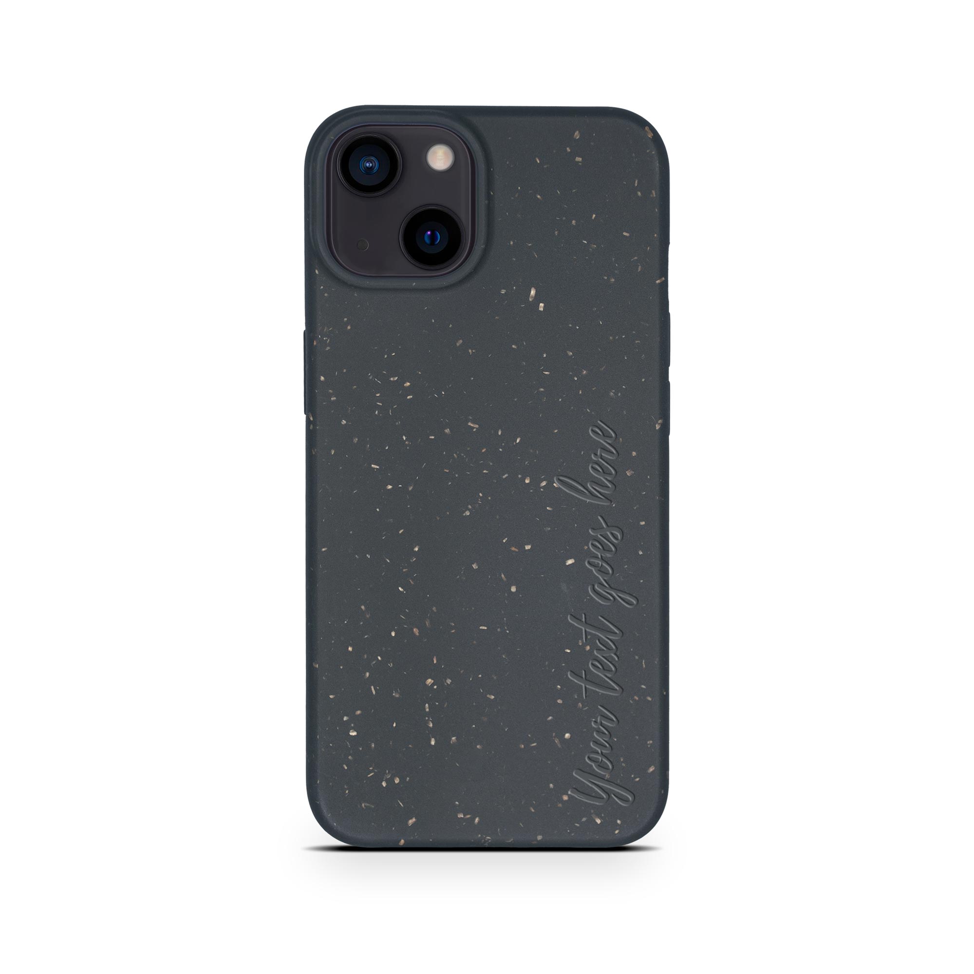 iPhone 13 Mini Personalized Vertical Text Phone Case