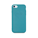 Personalized Ocean Blue Heart Text Phone Case