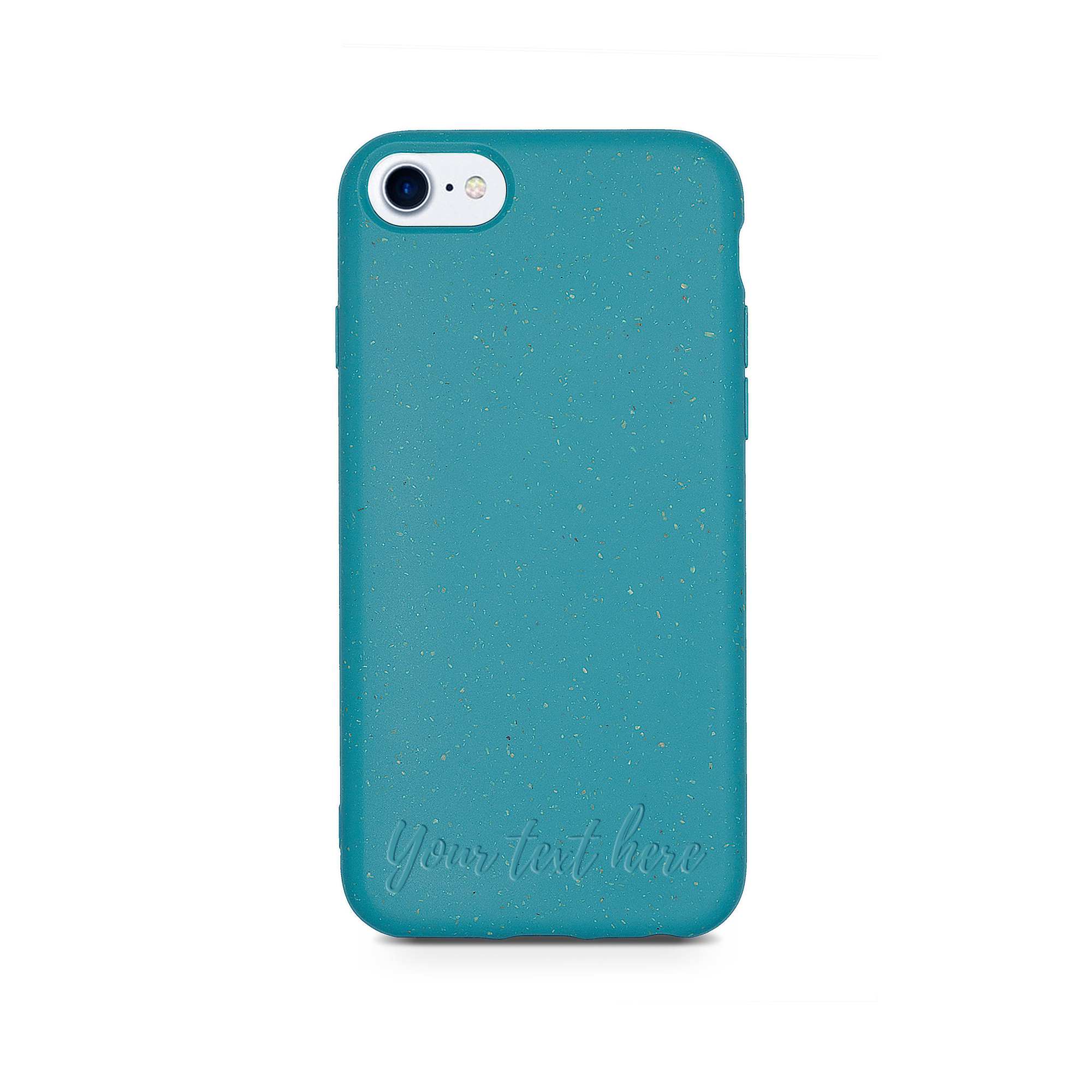 Personalized Ocean Blue Horizontal Text Phone Case