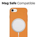 Funda para teléfono Mag Safe naranja para iPhone 7