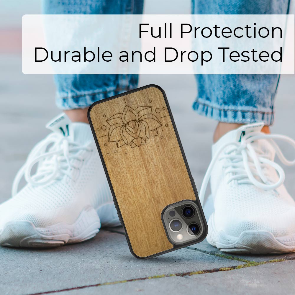Durable and Drop Tested Lotus Flower Phone Case