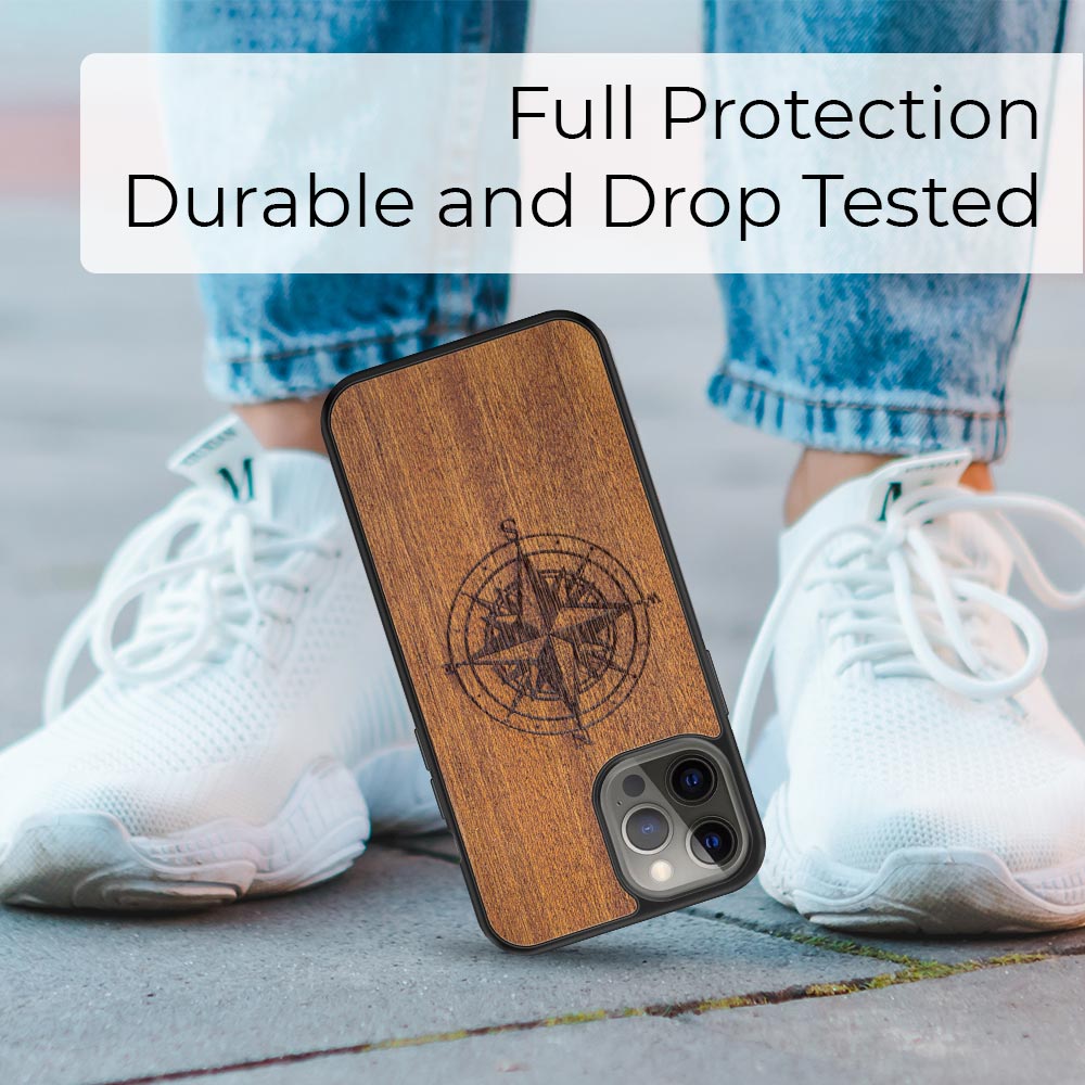 Durable and Drop Tested Mahogany Phone Case