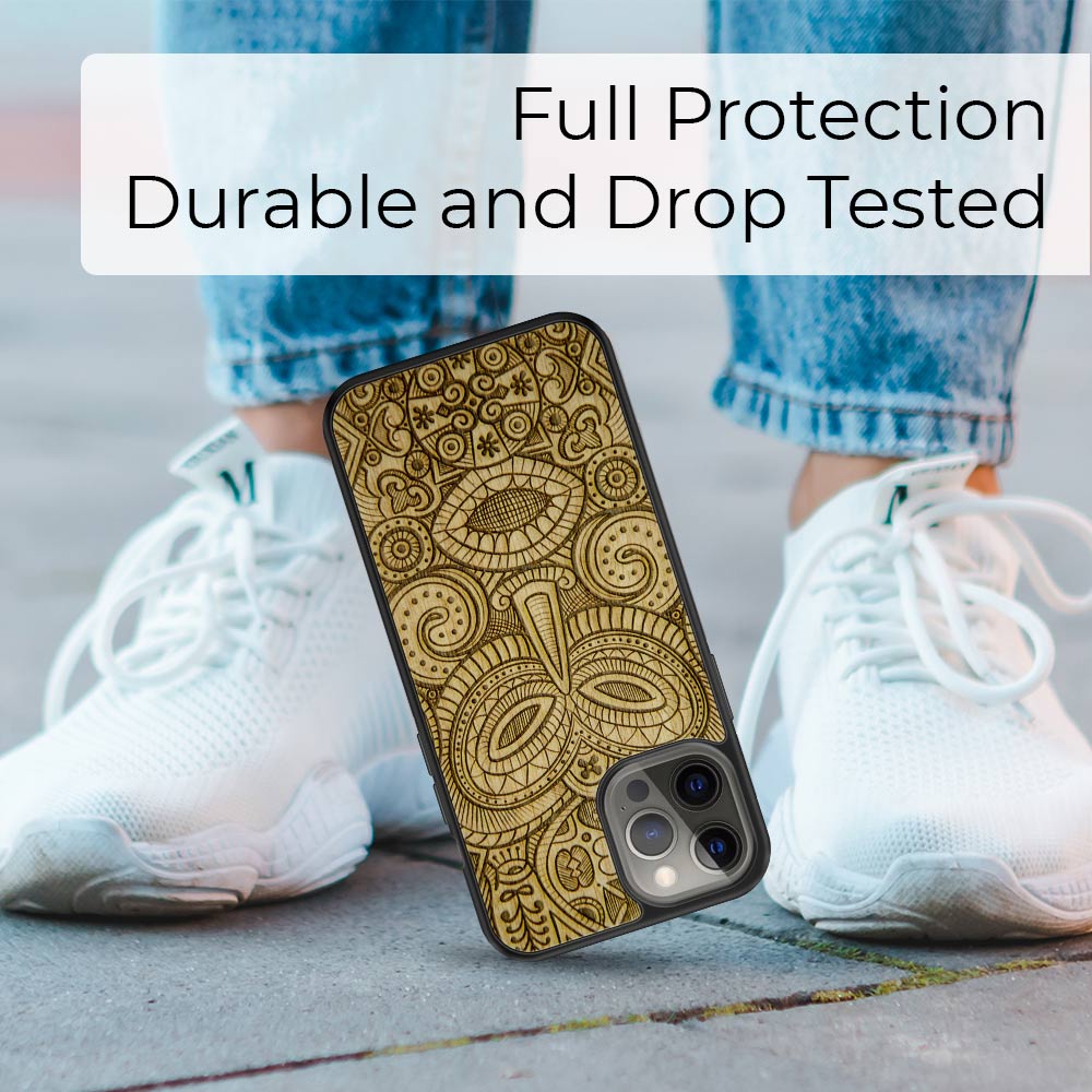 Durable and Drop Tested Tribal Mask Phone Case