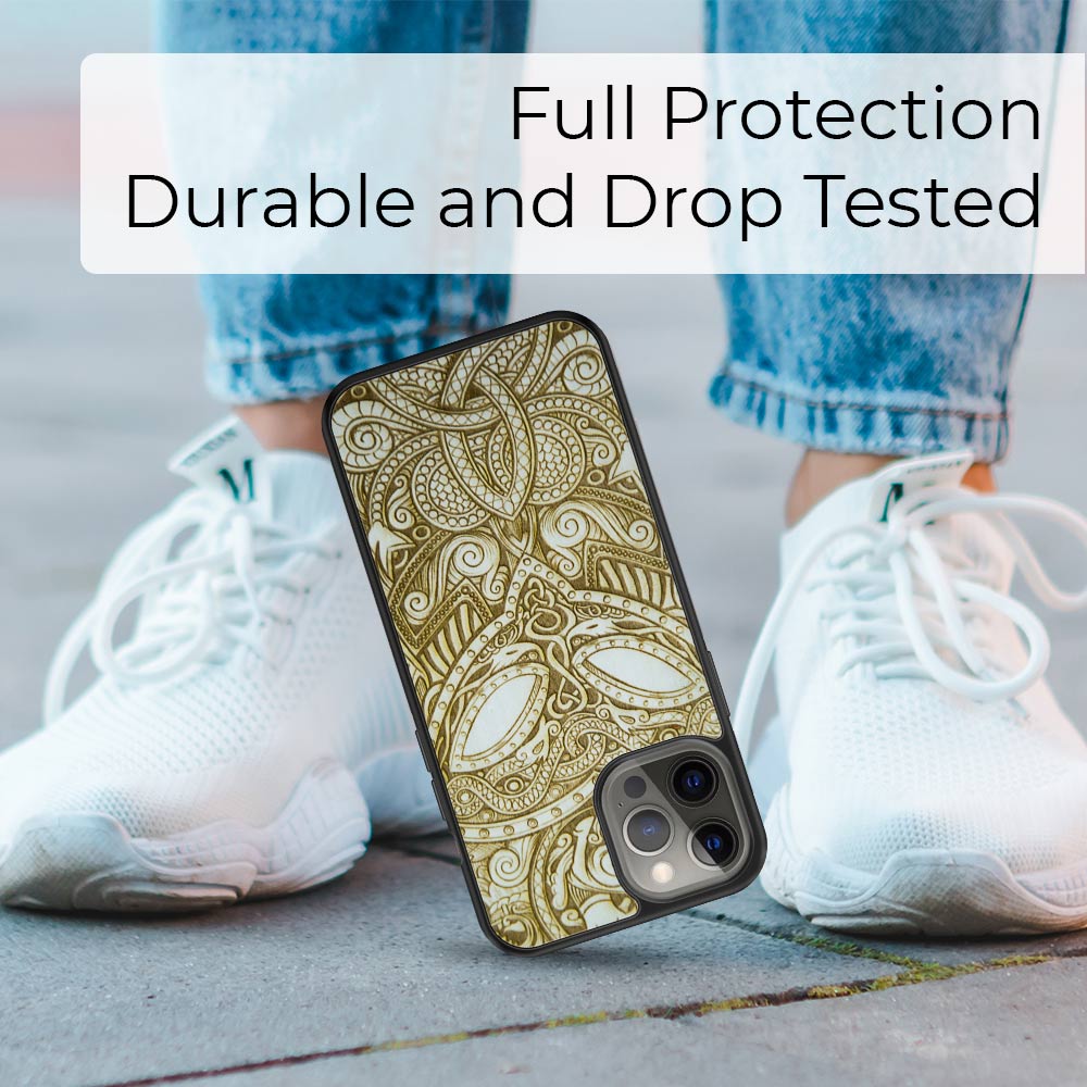 Durable and Drop Tested Whitewood Phone Case