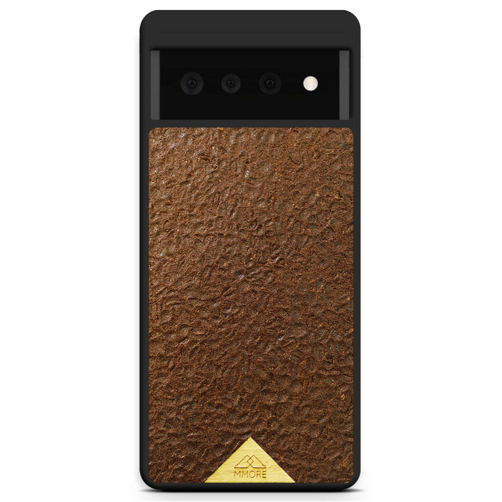 MCM WORLD WIDE BROWN LEATHER Samsung Galaxy Z Flip 4 Case Cover