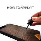 How to apply the coffee scent refresher to phone case