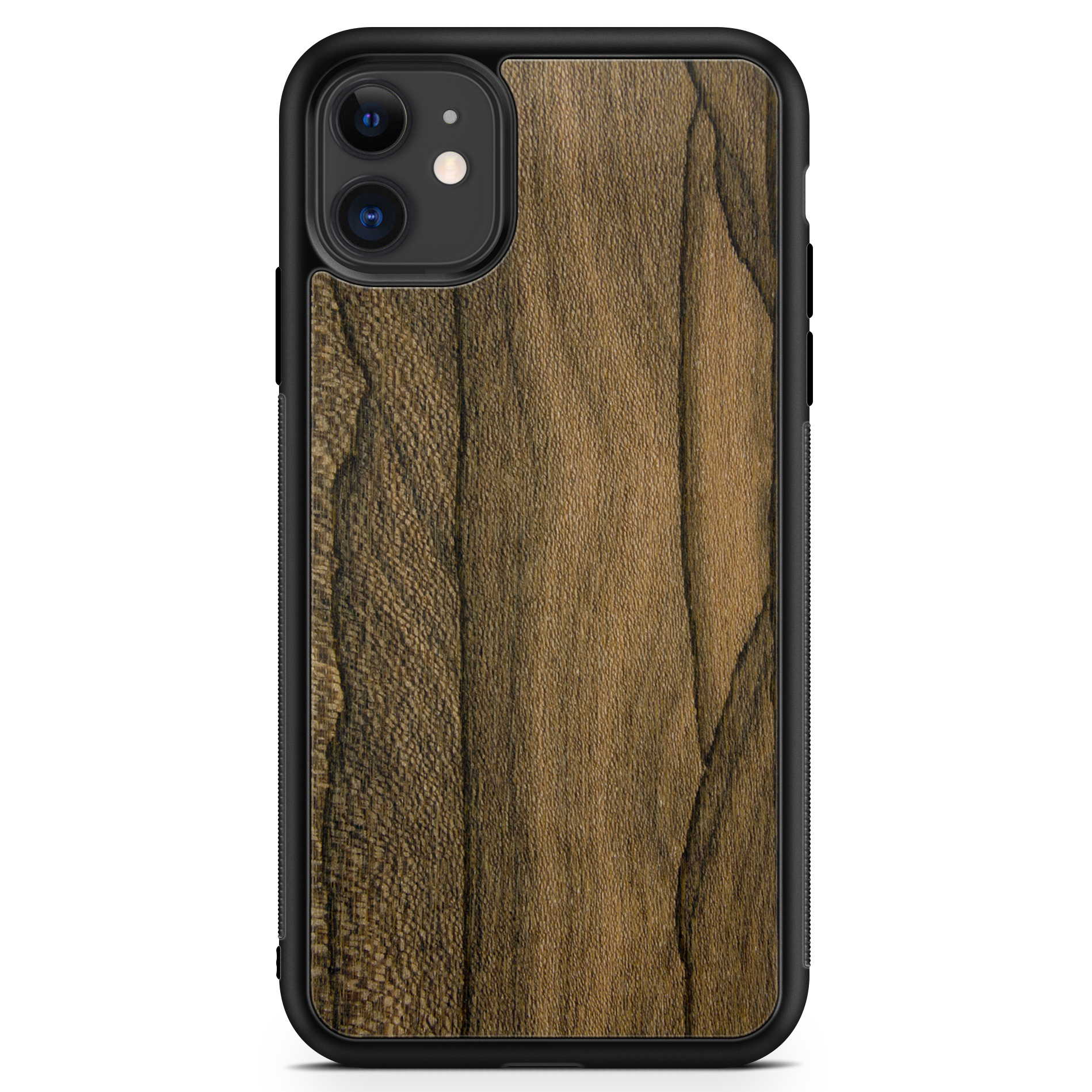 iPhone 11 Ziricote Wood Phone Case