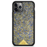 iPhone 11 Pro Black Frame Lavender Phone Case