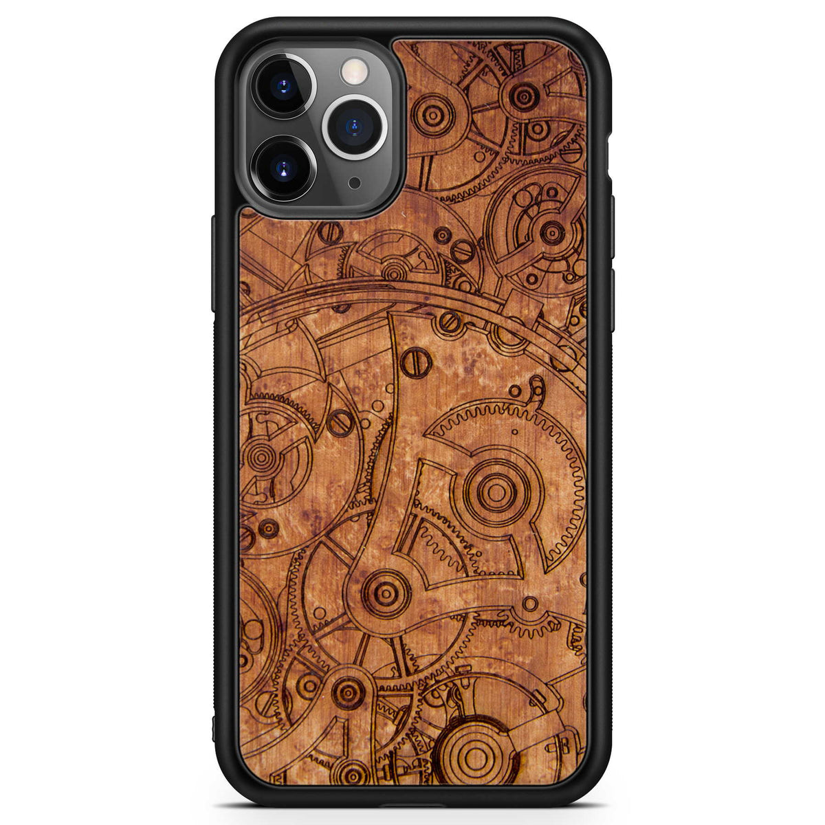 iPhone 11 Pro Mechanism Wood Phone Case