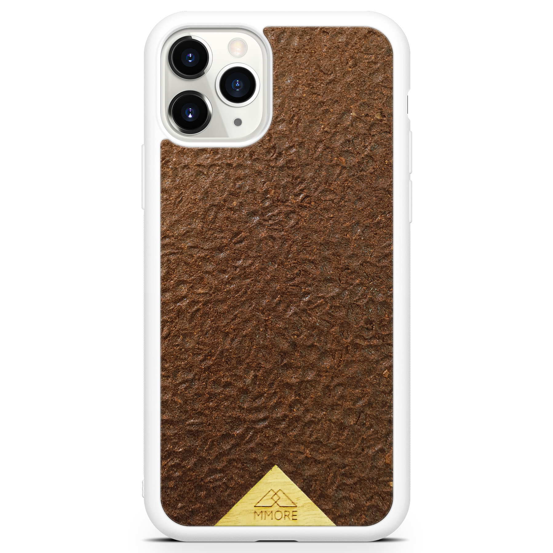 iPhone 11 Pro White Frame Coffee Phone Case