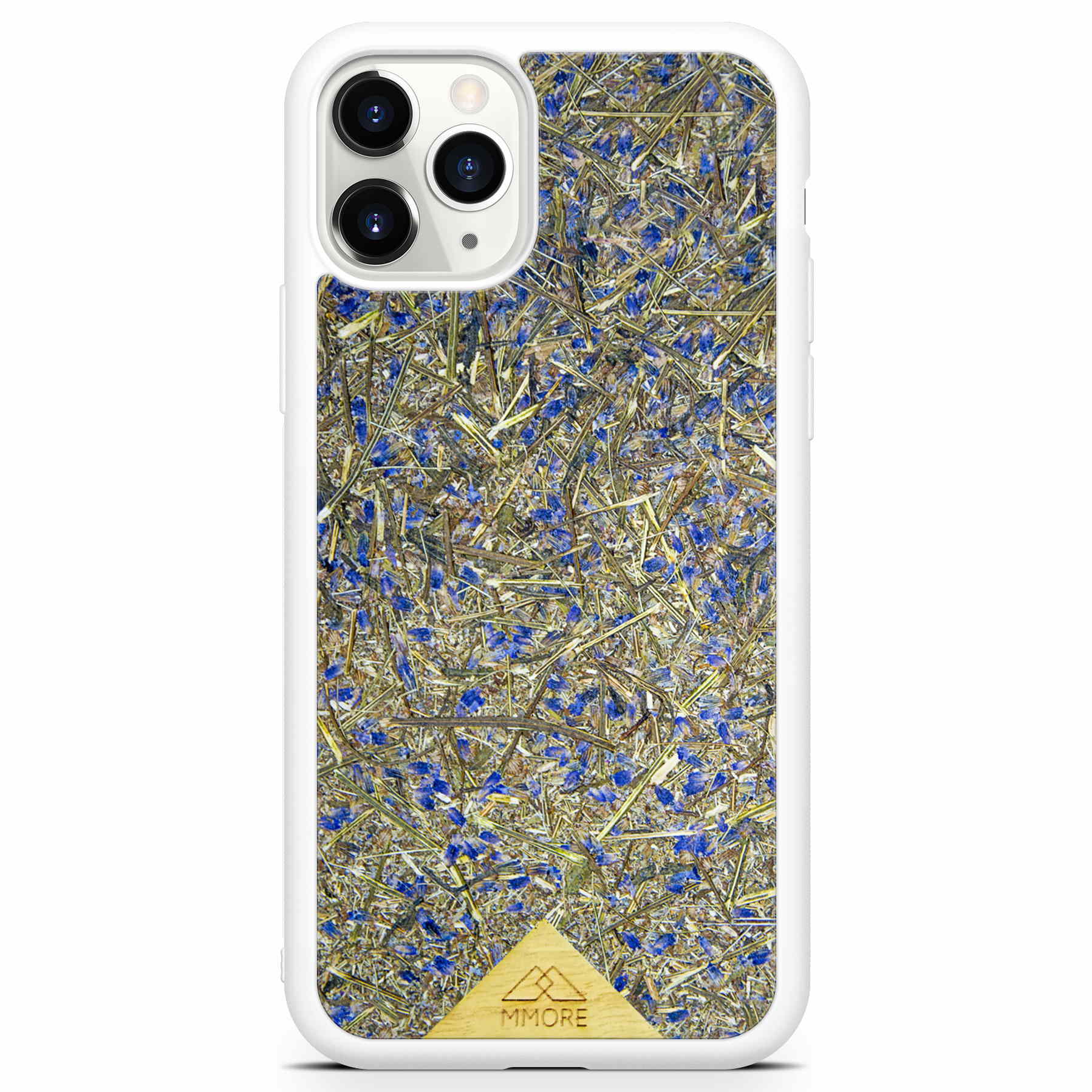 Чехол для телефона с белой рамкой и бледно-лиловым цветом для iPhone 11 Pro