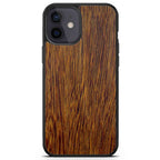 iPhone 12 Mini Sucupira Wood Phone Case