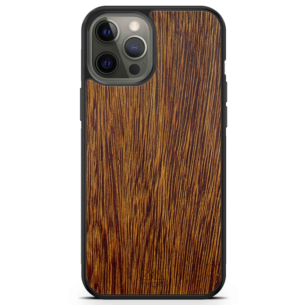 iPhone 12 Pro Max Sucupira Wood Phone Case Main image