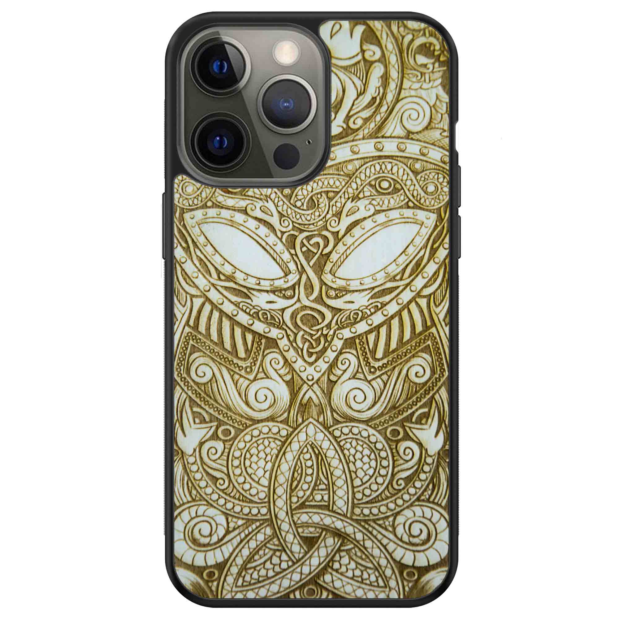 iPhone 13 Pro Max Viking Wood Phone Case