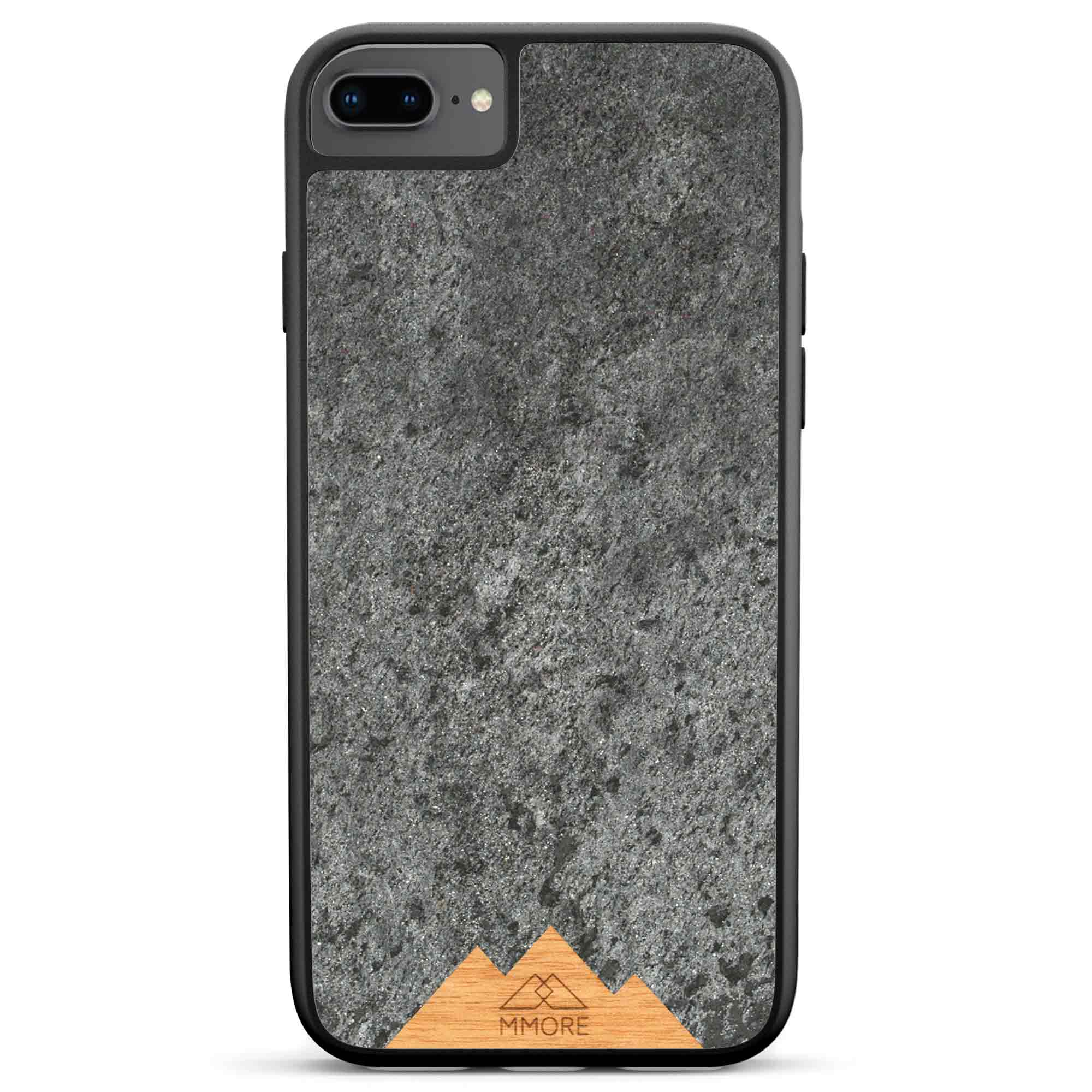 iPhone 7 Plus black frame phone case  Mountain Stone